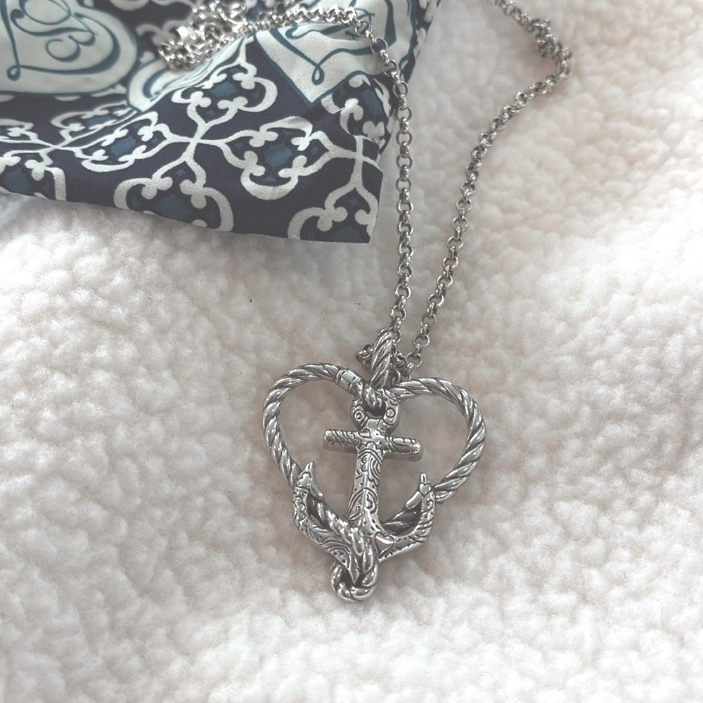 BRIGHTON | ANCHOR IN LOVE SEAS THE DAY NECKLACE